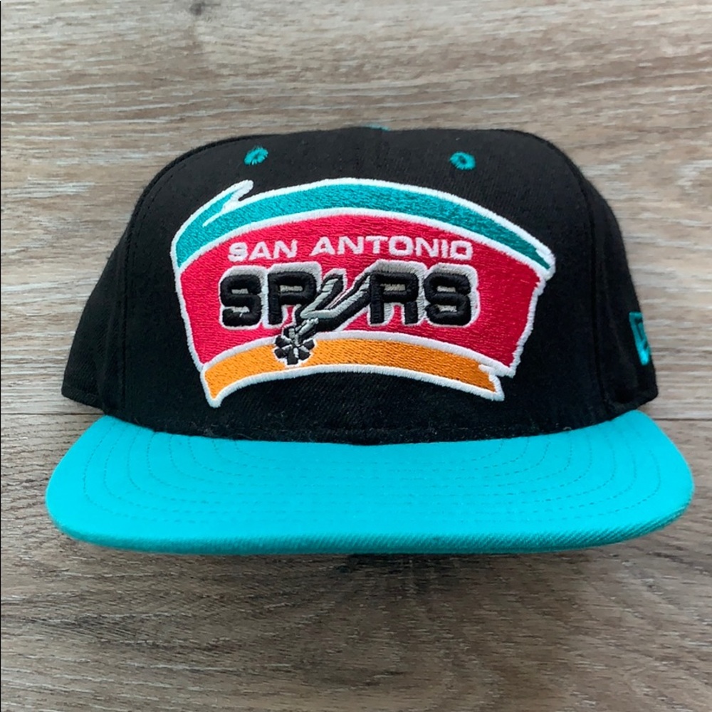 Throwback Spurs Fitted Cap